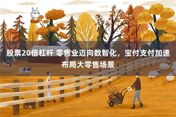 股票20倍杠杆 零售业迈向数智化，宝付支付加速布局大零售场景