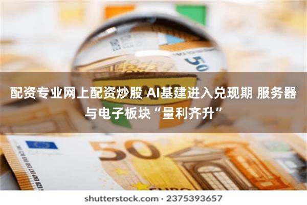 配资专业网上配资炒股 AI基建进入兑现期 服务器与电子板块“量利齐升”